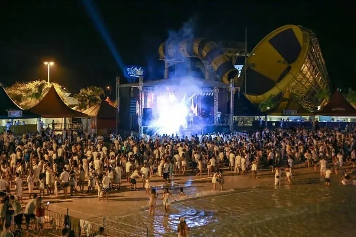 Virada de ano no Wetn Wild 2026